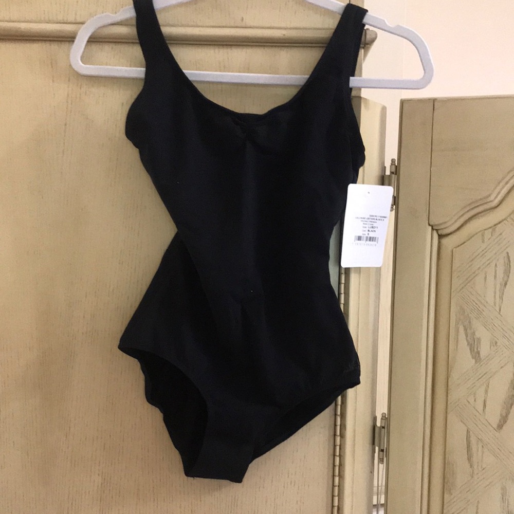Dance black leotard